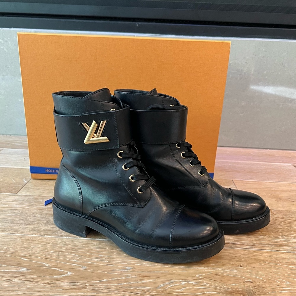 Louis Vuitton Wonderland Ranger Combat Boot